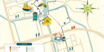 Карта на kota Џакарта