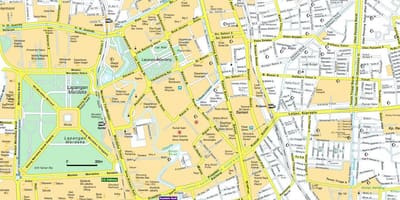 Карта на menteng Џакарта