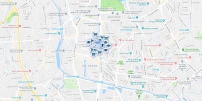 Карта на thamrin Џакарта