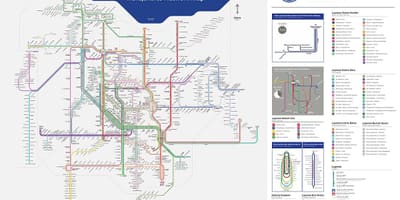 TransJakarta маршрутата на мапата